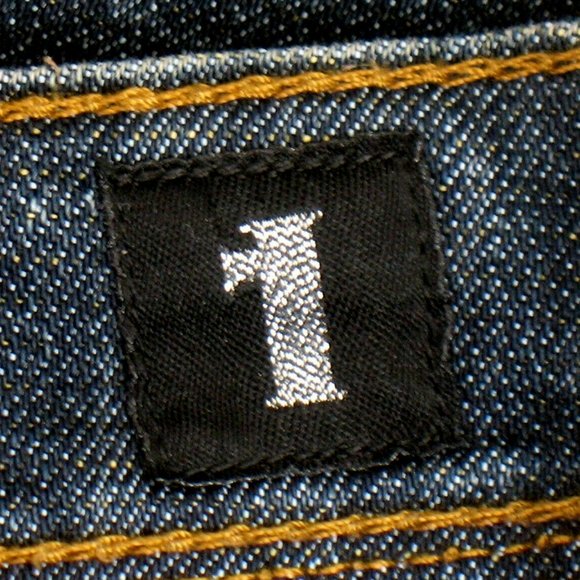 Clash Jeans - Skinny Slim - Dark Wash - Embellished - Women's Size 1 (tag) - Picture 7 of 8